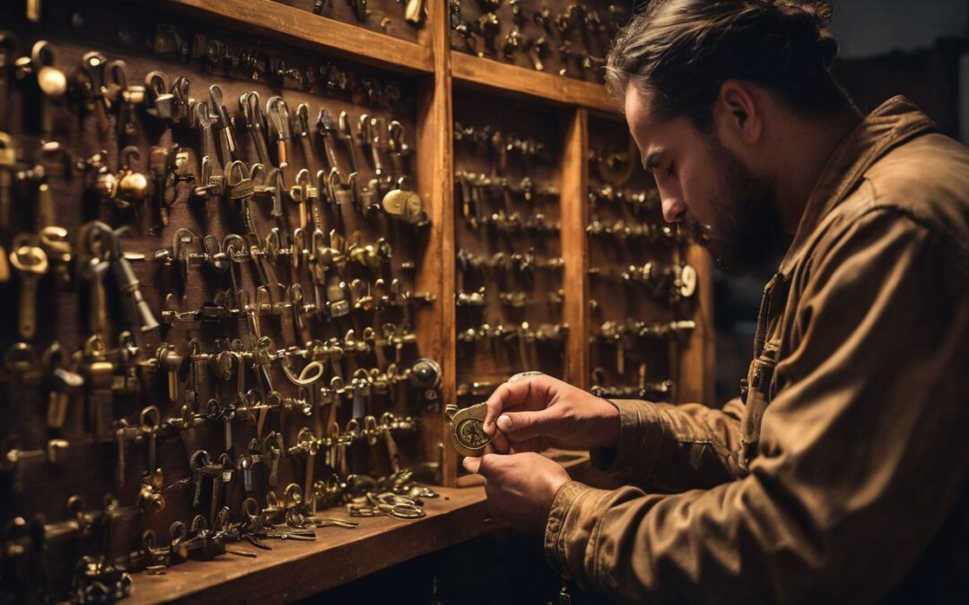 Can a locksmith open a key lock?